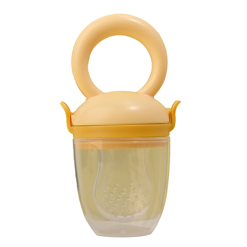 Bebé frutas y verduras bebé fruta suplemento alimenticio mordedura mordida bolsa de malla de silicona recién nacido chupete al por mayor