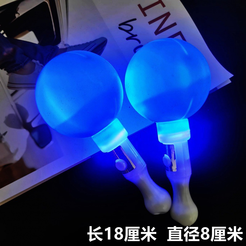 Concierto de palos fluorescentes estrella pentagonal brillante azul brillante aro de cabello flash stick props de la fiesta