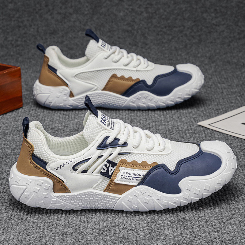 Zapatos de hombre 2026 verano al aire libre zapatos deportivos de malla zapatos transpirables para hombres estudiantes zapatos casuales juveniles