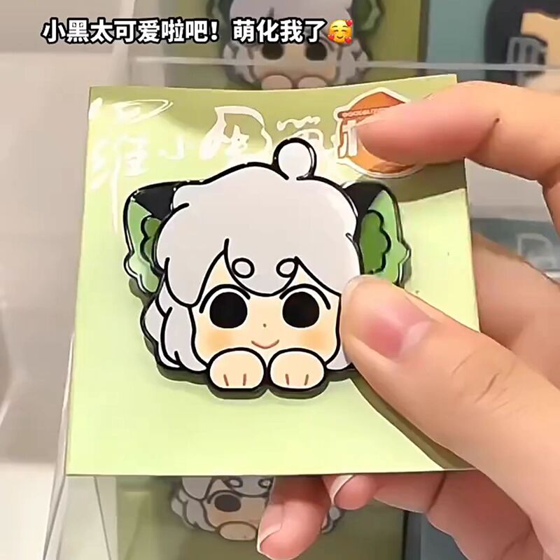 罗黑战小记周边可动耳亚克徽章可爱晃晃转转创意装饰朋友收藏礼物|undefined