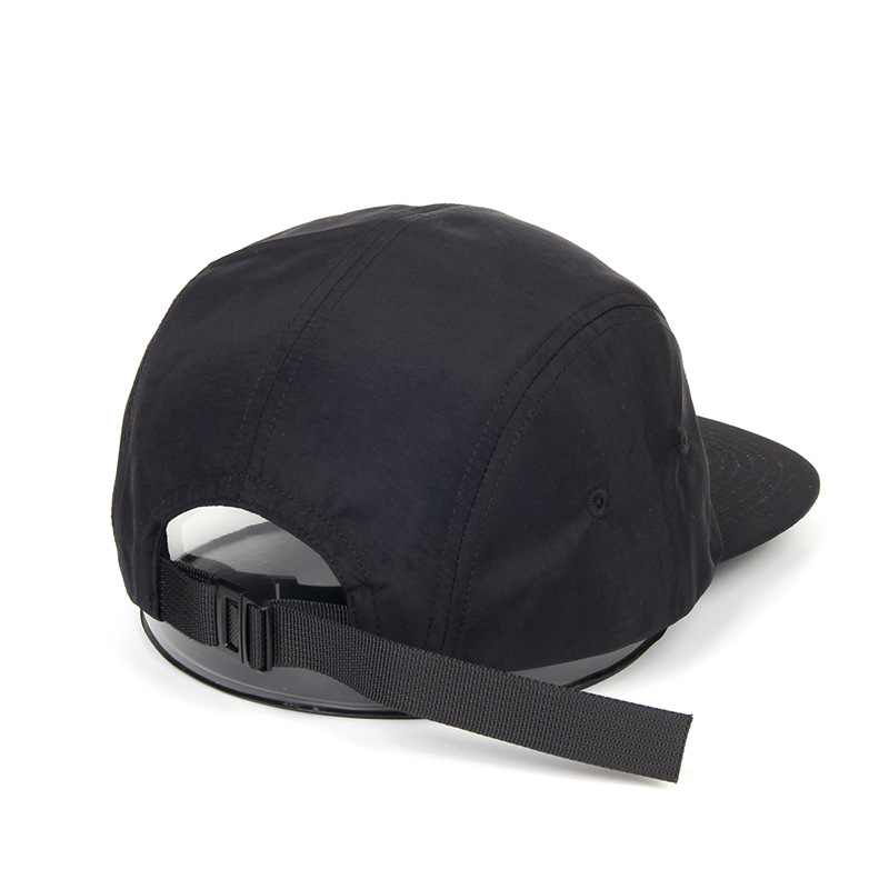 Quick-Dry Nylon 5-Panel Cap: Stylish DIY Hat for Outdoor Enthusiasts - Unisex, Waterproof, High-Quality Additional Image