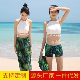 比基尼;连体泳衣;三件套泳装