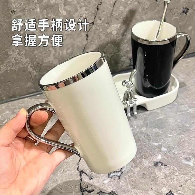 マウスウォッシュカップ、カップル歯磨きカップ、軽くて高級なセラミック家庭用歯磨きカップ、高級歯ブラシカップ|undefined