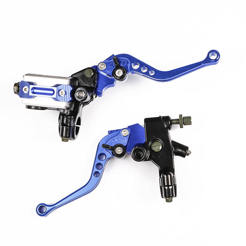 Motocicleta modificada 7 / 8 "22mm bomba de freno superior bomba hidráulica CNC ajustable montaje de embrague de boquilla