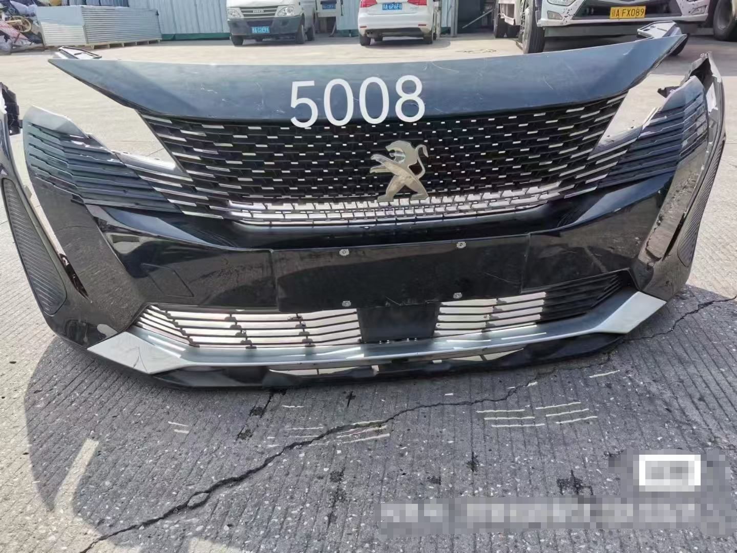 Suitable for Peugeot's New 4008 Front Bumper Assembly 3008 Front Face Assembly Front Surround Assembly Front Mouth Assembly