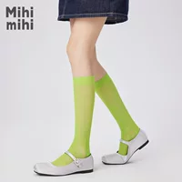 Mihimihi 2025 новый звезда среднего уровня сетчатые носки женские летние дышащие носки ручной пошив индивидуальная упаковка