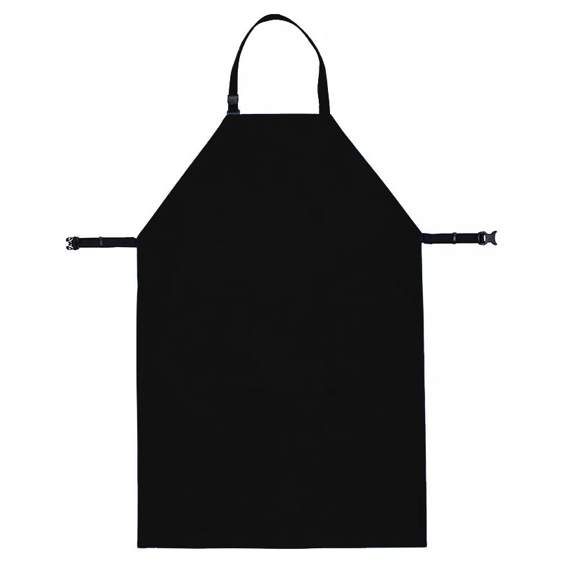 Amazon transfronterizo nuevo delantal de cuero impermeable a prueba de aceite ropa de trabajo acuática doméstica cocina delantal de comidas al por mayor