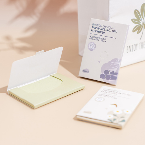 100 pieces of fragrance oil-absorbing paper facial oil-controlling women's summer refreshing facial oil-removing men's oil-absorbing facial paper for students