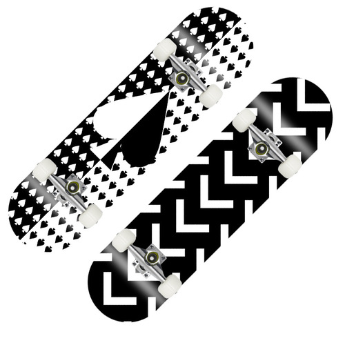 Four-wheel skateboard for beginners, children's board, teenagers, adults, professional double rocker, boys and girls, adult skateboards wholesale