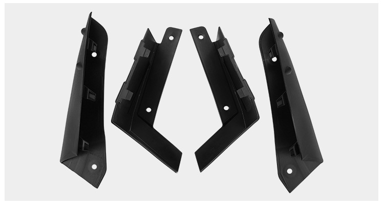 Suitable for Tesla Cybertruck 2024 Pickup Truck Corner Guards, Front Door Lower Side Beams, and Mudguards