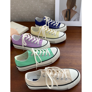 Twilight Star EVENSTAR Platform Canvas Shoes Women's Platform Shoes Height Increasing Board Shoes MIS-5615 New Color