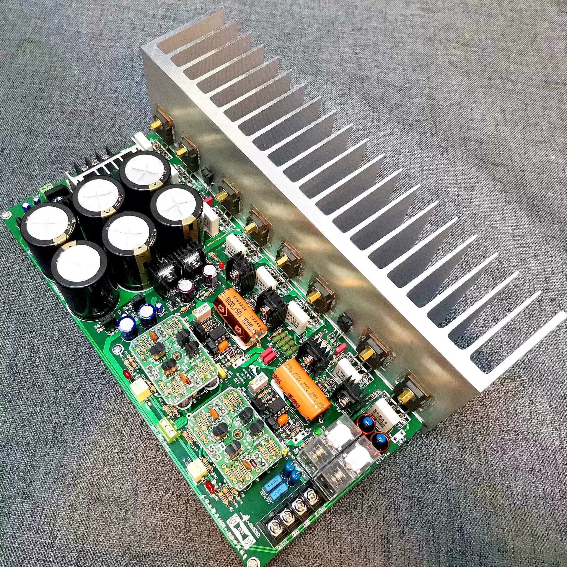 Двухканальный усилитель Hi-Fi Silicon Valley Wild 100 Вт + 100 Вт, задняя готовая плата, комплект «сделай сам», пустая плата