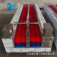 煤矿食品厂用洗靴机 无动力自扫式洗靴机效果可见 洗靴刷靴机