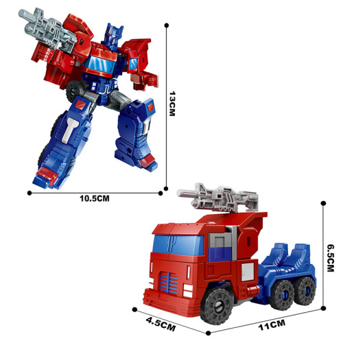 Children's Transformer Car King Kong Robot Armor Toy Boy Hands-on Transformation Model Toy Car Wholesale Cross-Border