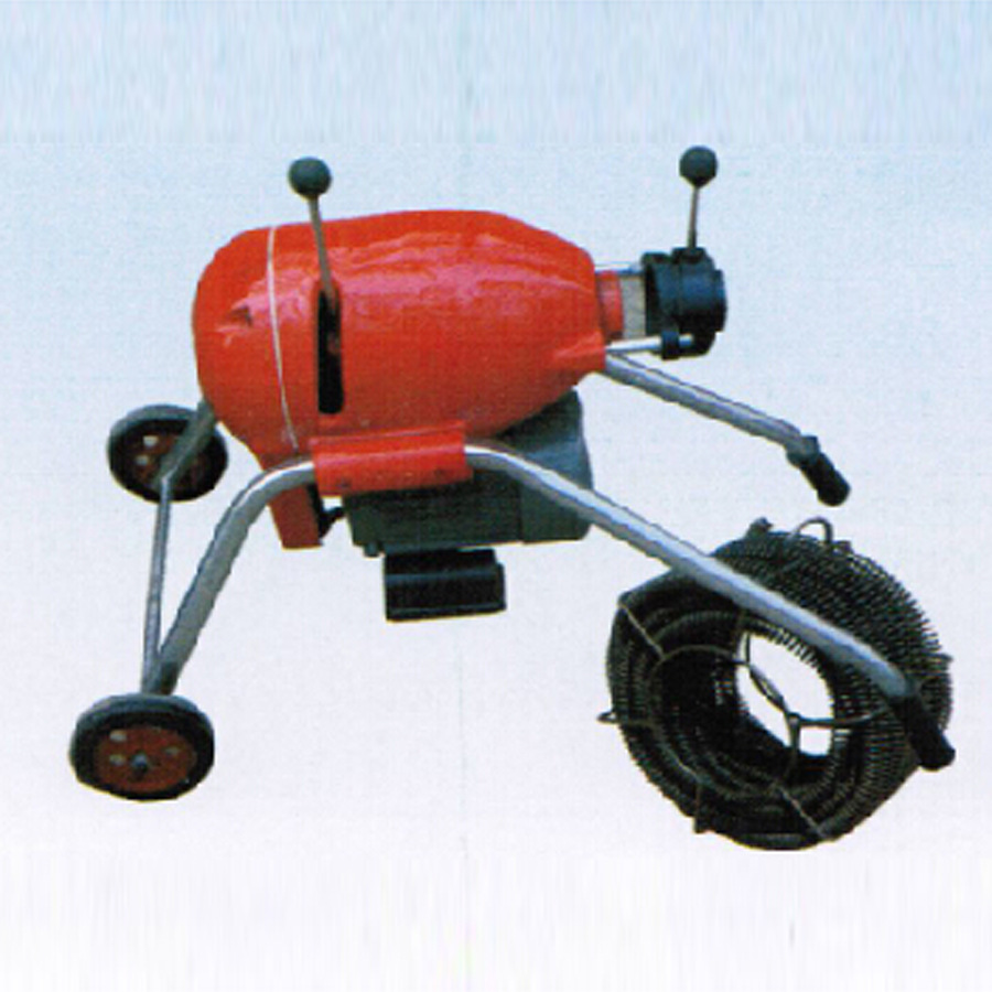 供应电动疏通机 GQ-200型管道清理机 洗管清洗机弹簧疏通机厂家