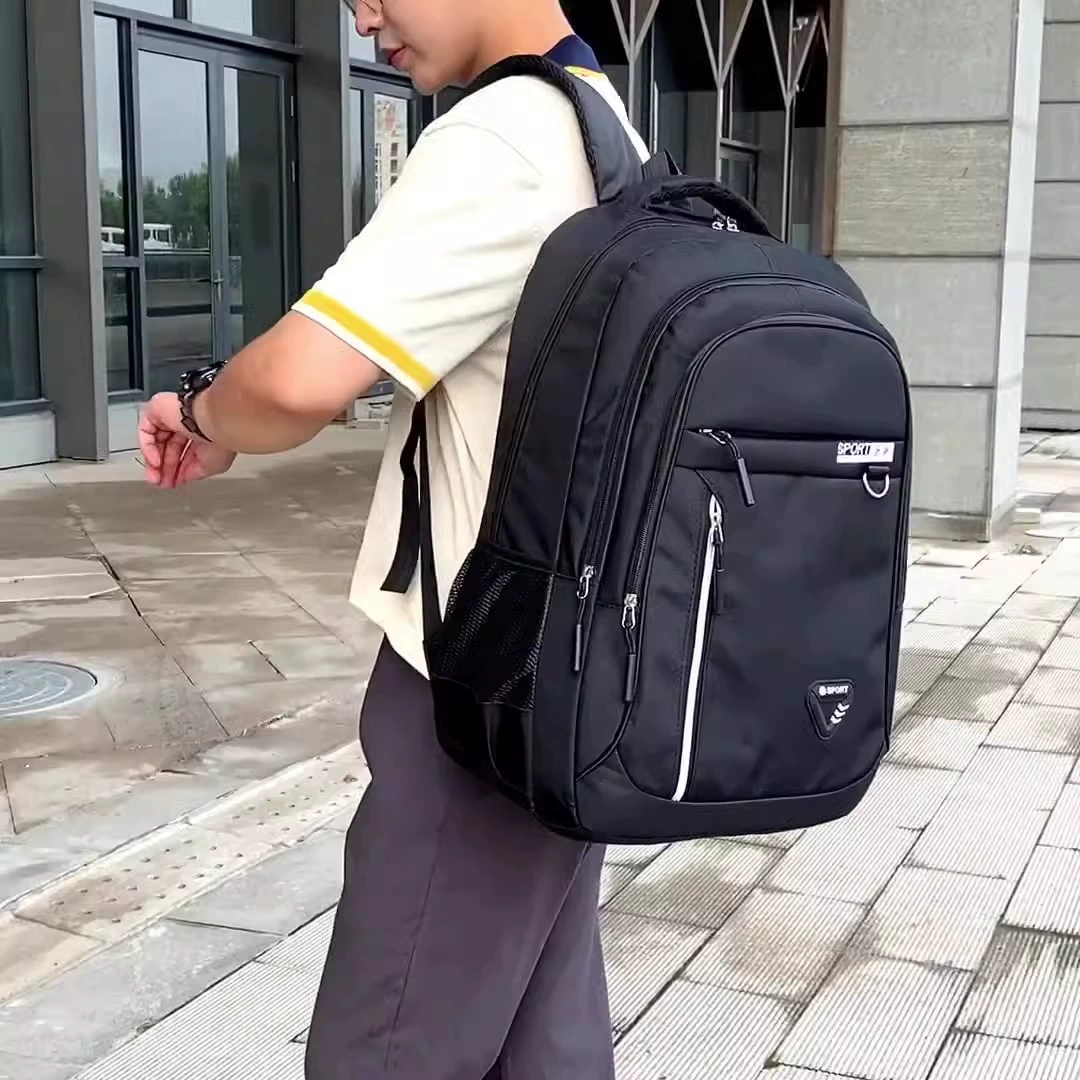 Men's travel backpack, universal capacious shoulder pack, high-quality style, compact dimensions