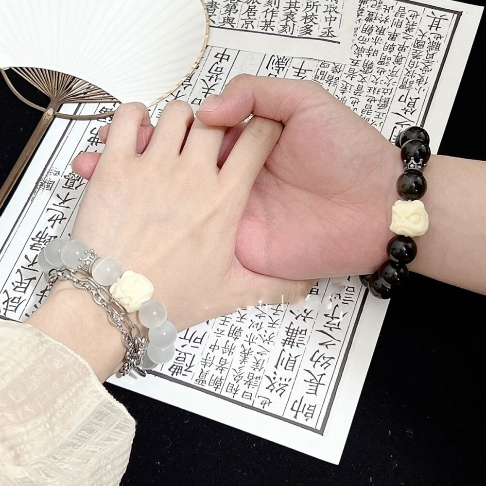Organic bracelet natural stone