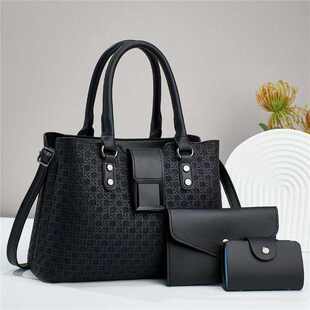 (Cross-border trading), set, capacious shoulder bag, one-shoulder bag, 3 piece set
