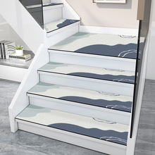 旋转楼梯踏步垫家用室内楼梯台阶垫子硅藻泥吸水地垫