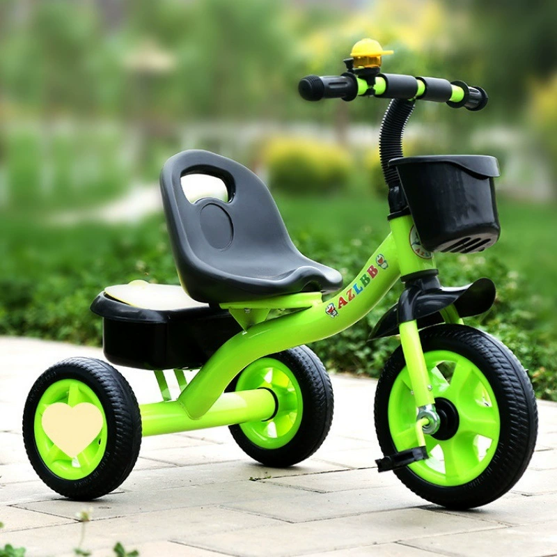 Детский трехколесный велосипед, тормоз, игрушечная машина, 2-3-4-5-6 лет