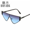 Fashionable sunglasses suitable for men and women, brand trend glasses, European style, cat's eye