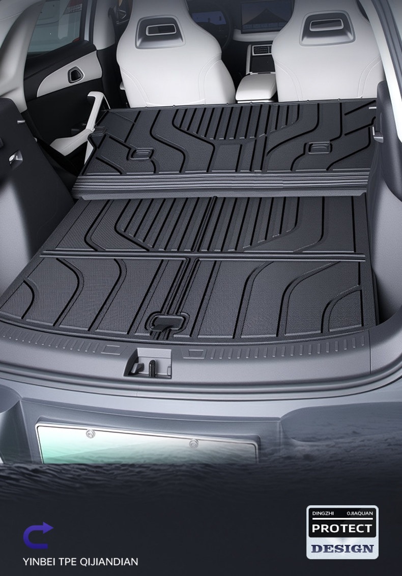 Suitable for 2025 BYD Dolphin trunk mat TPE practical accessories interior car supplies modification parts 25