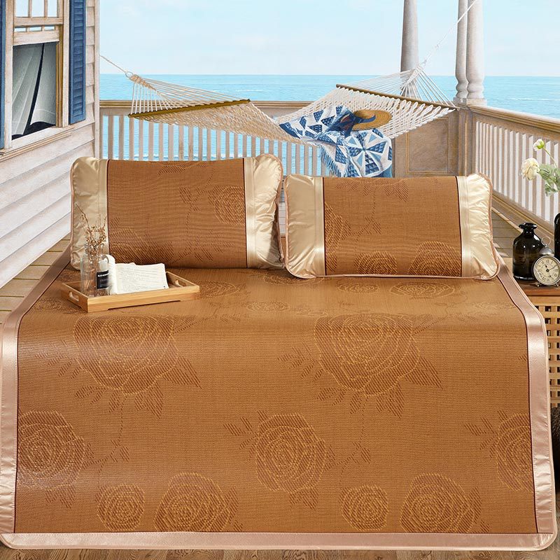 批发冰丝御藤席三件套夏季空调席午睡席清凉席可折叠