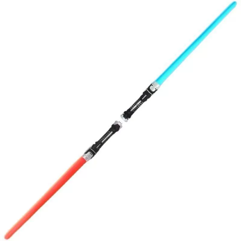 Игрушечный световой меч с миганием LED, батарейный, 7 цветов