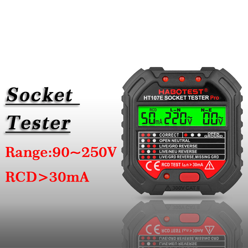Huabo HT107BHT107DHT107E Socket tester line Socket tester cross-border explosions