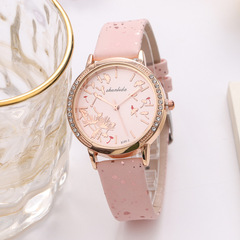 新款ins風小清新女士手錶批發韓時尚潮流皮帶學生石英手錶女watch
