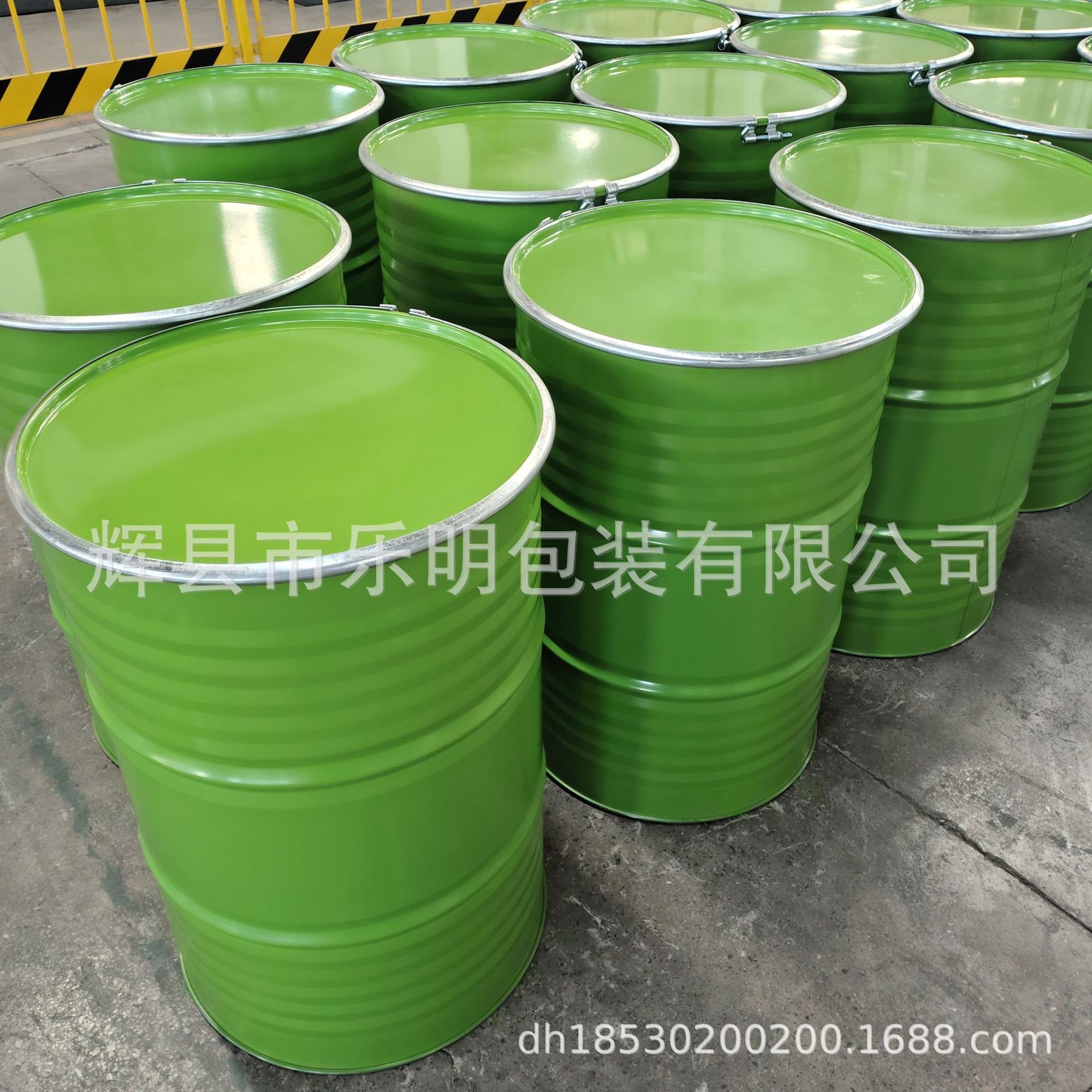 200L烤漆铁桶 临汾市乡宁县烤漆铁桶 烤漆铁桶厂家