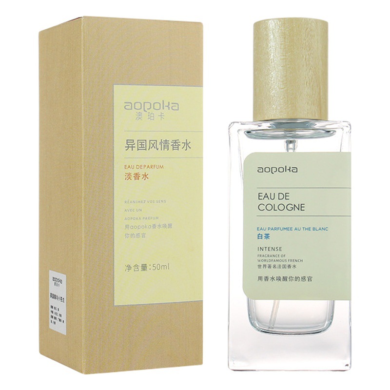 Aopoka Turkish Style Eau De Toilette for Men and Women, Long-Lasting Fragrance, Fresh and Natural White Tea Milk Fragrance