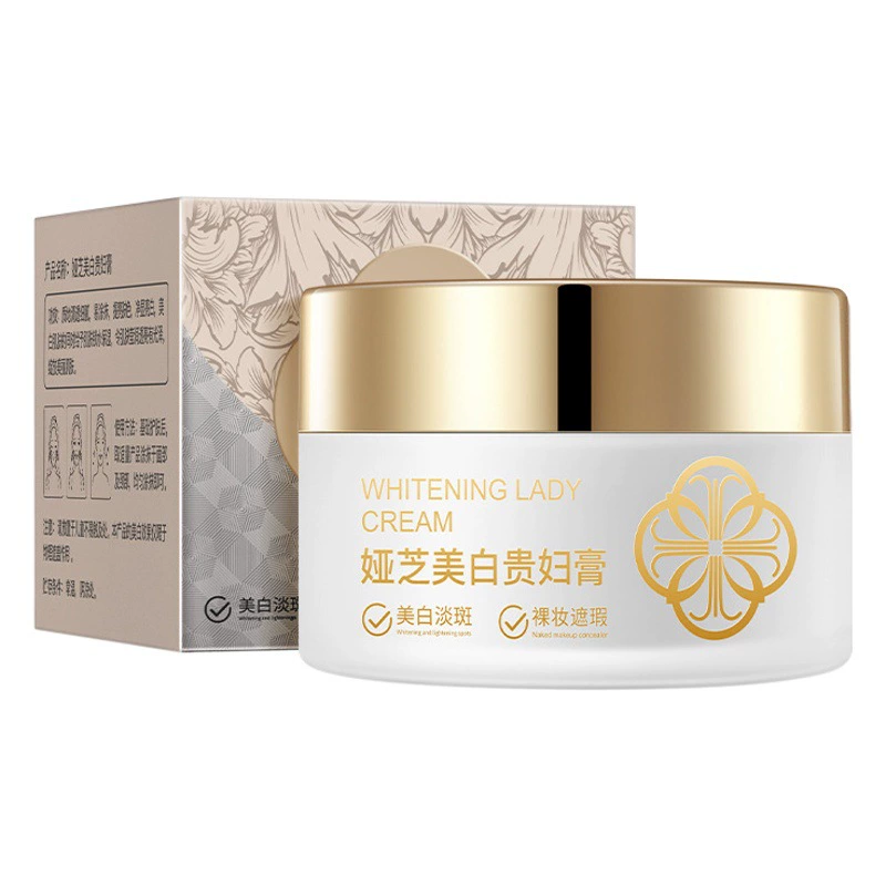 Yazhi Meibai Lady Cream Жемчужный питательный крем для кожи Крем с кровью дракона Крем для лица Консилер Осветляющий увлажняющий крем для ленивых людей для лица