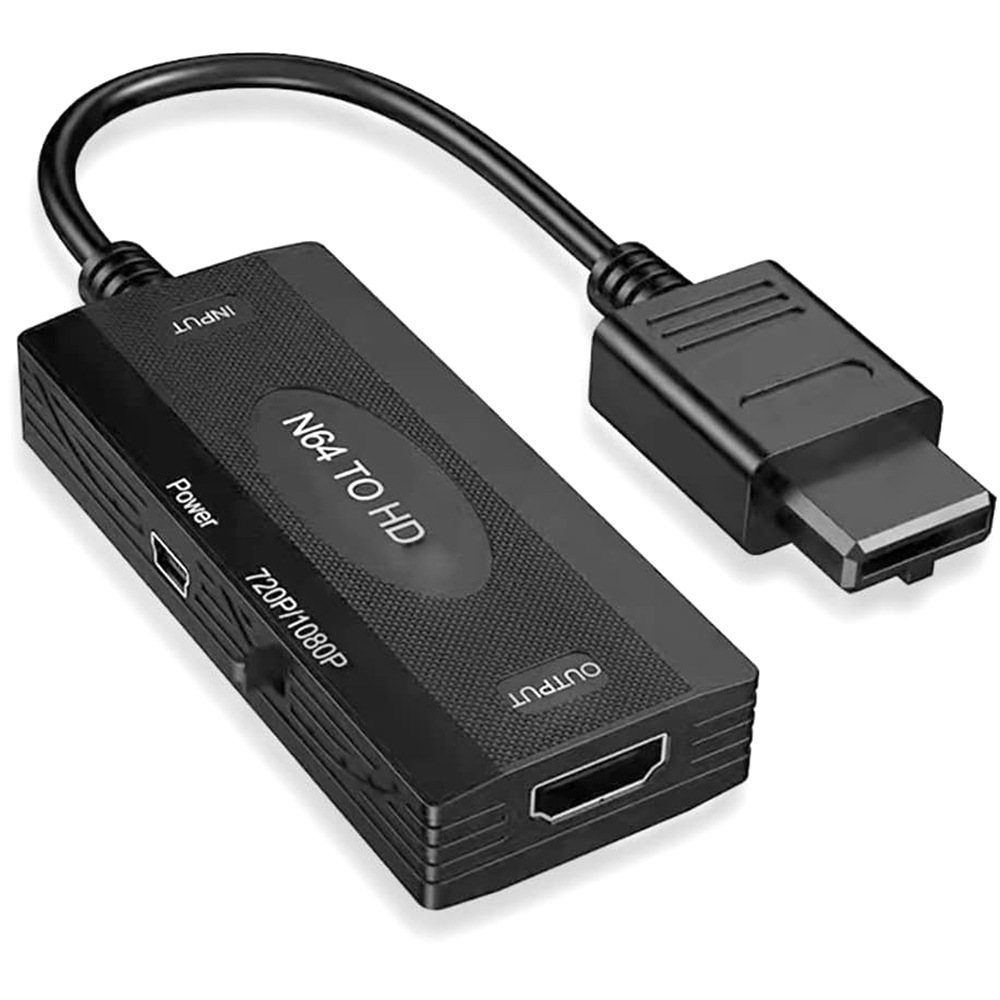 NGC/N64/SNES/SFC HD video HDTV convertidor N64 a HDTV convertidor de vídeo