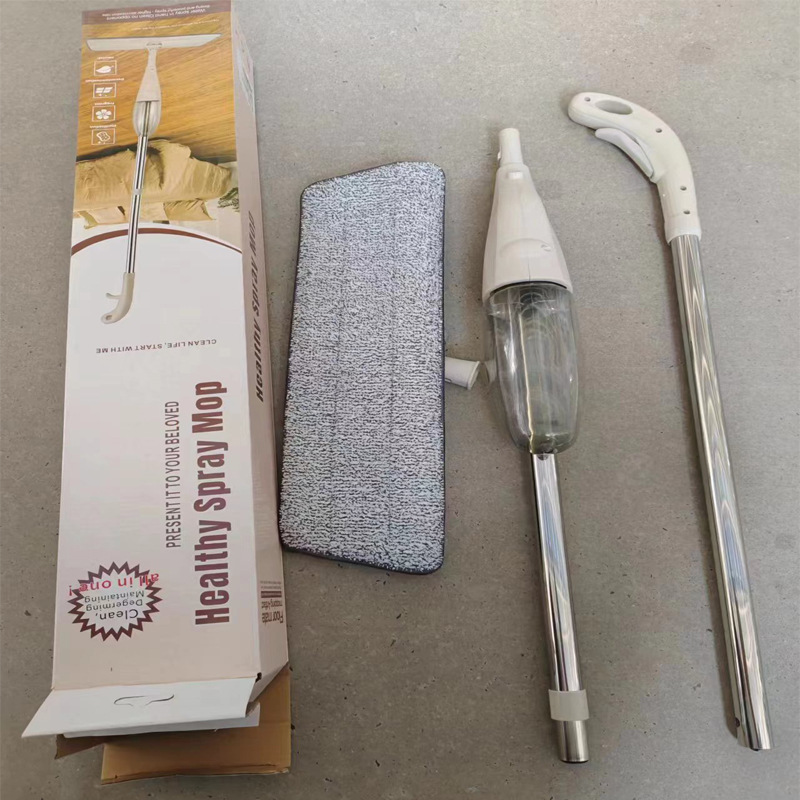 Internet celebridad agua spray fregona hogar plana mano-libre perezoso trapeador húmedo y seco limpieza piso fregona al por mayor
