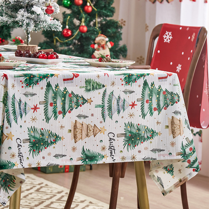 新しいアメリカンテーブルクロスクリスマステーマテーブルクロスクリスマステーブルクロステーブルマットホリデーデコレーションテーブルクロスメーカー卸売|undefined