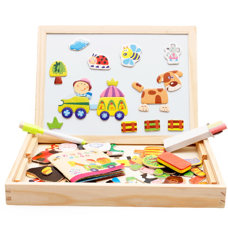 Juguetes de rompecabezas magnéticos personalizados para niños Jigsaw Jigsaw