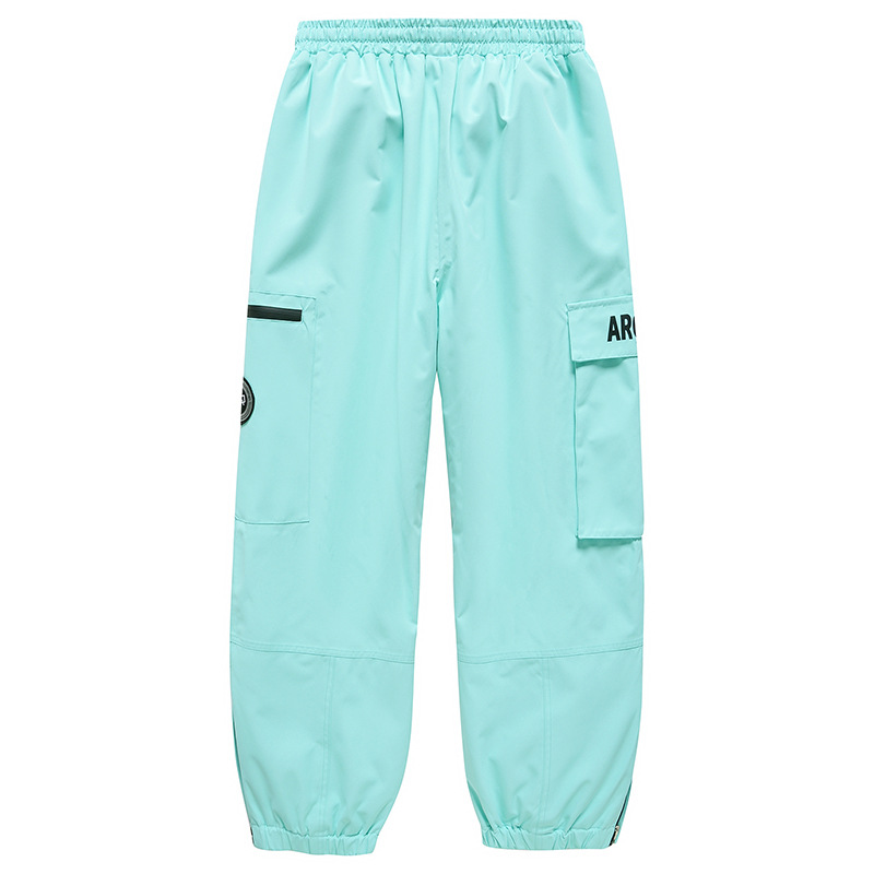 Traje de ropa para niños para hombres y mujeres, ropa y pantalones de snowboard y esquí de doble tabla para exteriores de invierno, a prueba de viento, repelente al agua y cálido._voghion.com