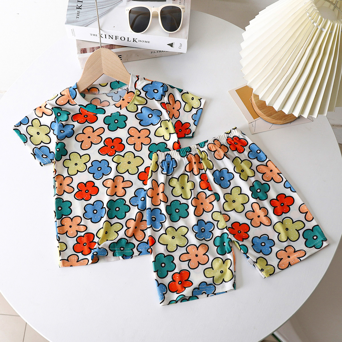 Ice silk-small red flower