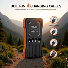 �羳܊��̫��ܳ�늌�10000mAh�������pLED���������Ƅ��Դ����