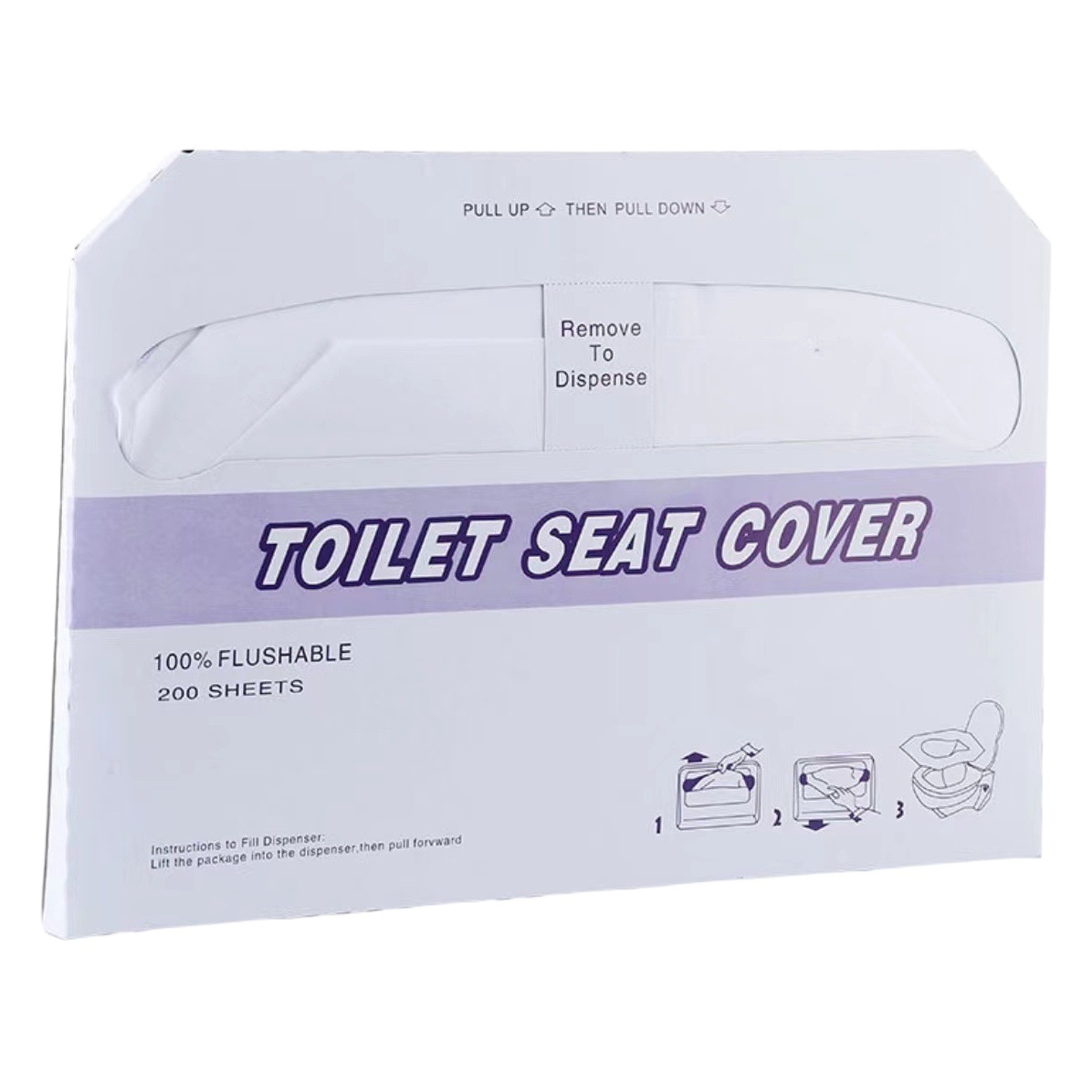 1/ 80% off Disposable Toilet Seat Covers, Water-Soluble Seat Cushion Paper, Disposable Toilet Paper for Guesthouses and Hotels
