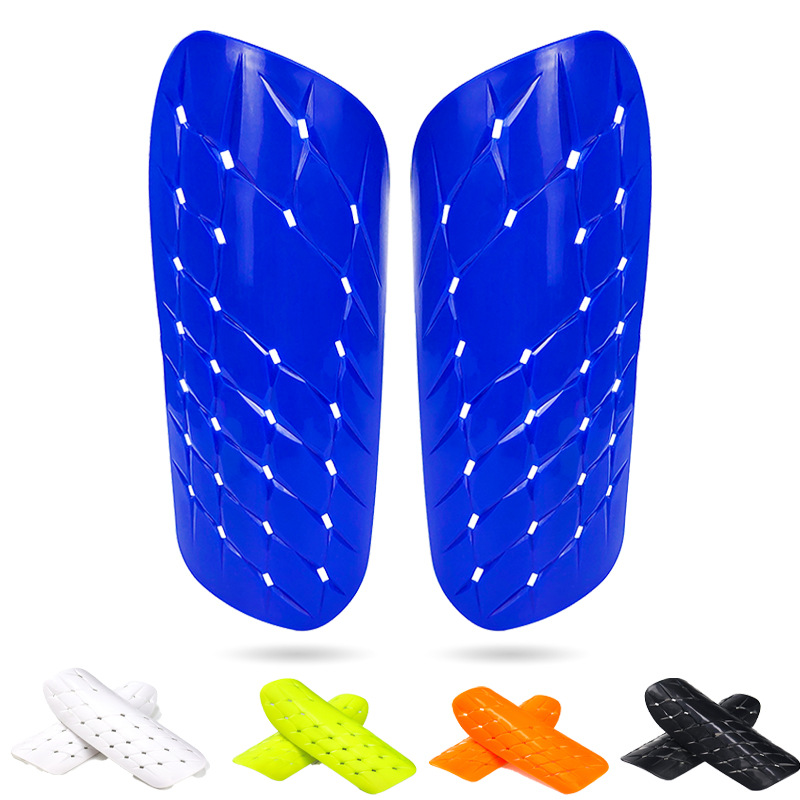 Cross-border professional football protective gear, including shin guards, safety pads, and shock-absorbing inserts, designed for adult use and available for customization
