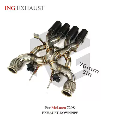 rear-mounted exhaust stainless steel – Exhaust pipe