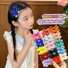 子供の 'sあぶりヘアピンとヘアライン,Simple cloth clip cool