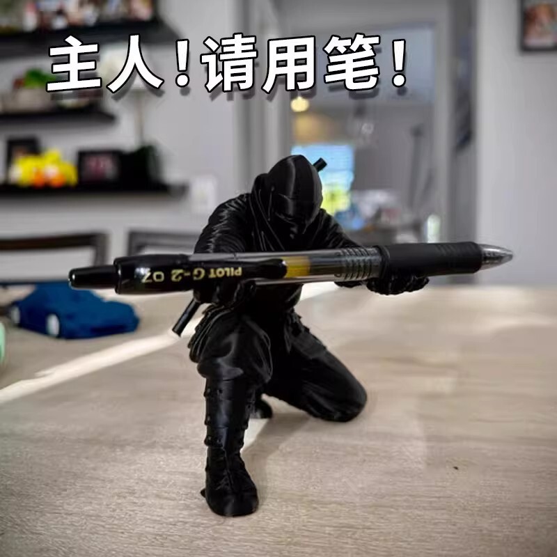 Ninja Pen Holder Desktop Decoration Pen Stand Pen Holder Glasses Holder Stationery Creative Personalized Creative Gift Cool and Stylish Ninja Pen Holder Desktop Decoration Pen Stand Pen Holder Glasses Holder Stationery Creative Personalized Creative Gift Cool and Stylish