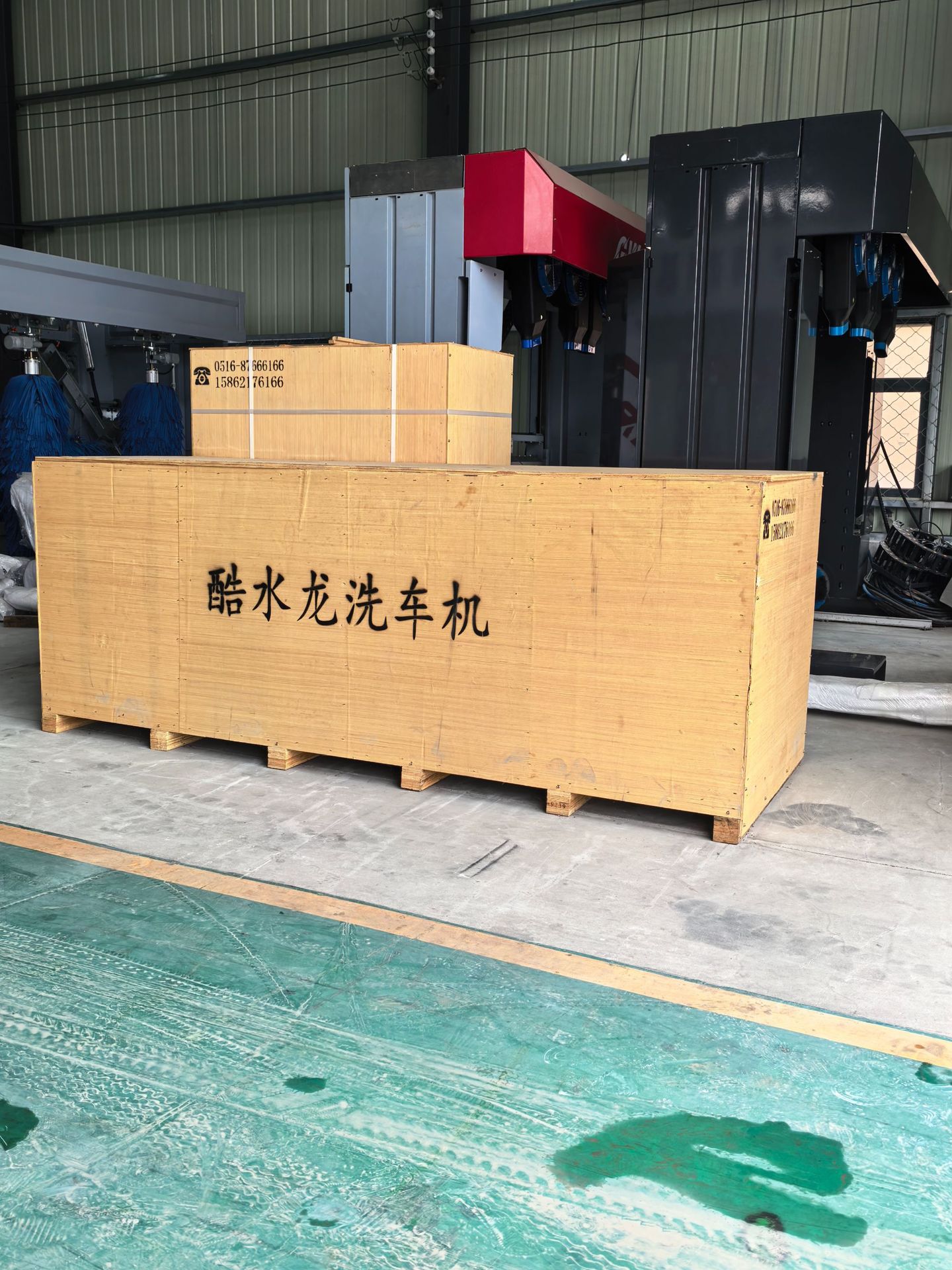 Cross-Border Self-Service Car Wash Equipment Complete Set with Brush, High-Pressure Cleaning, Fully Automatic, Intelligent, Unattended Car Wash Machine