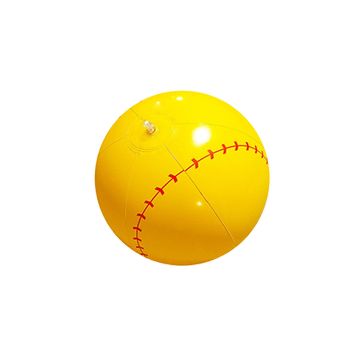 16 -inch yellow baseball