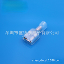 TE/AMP泰科 线对线 连接端子3-350820-2 插簧端子 250系列 母端