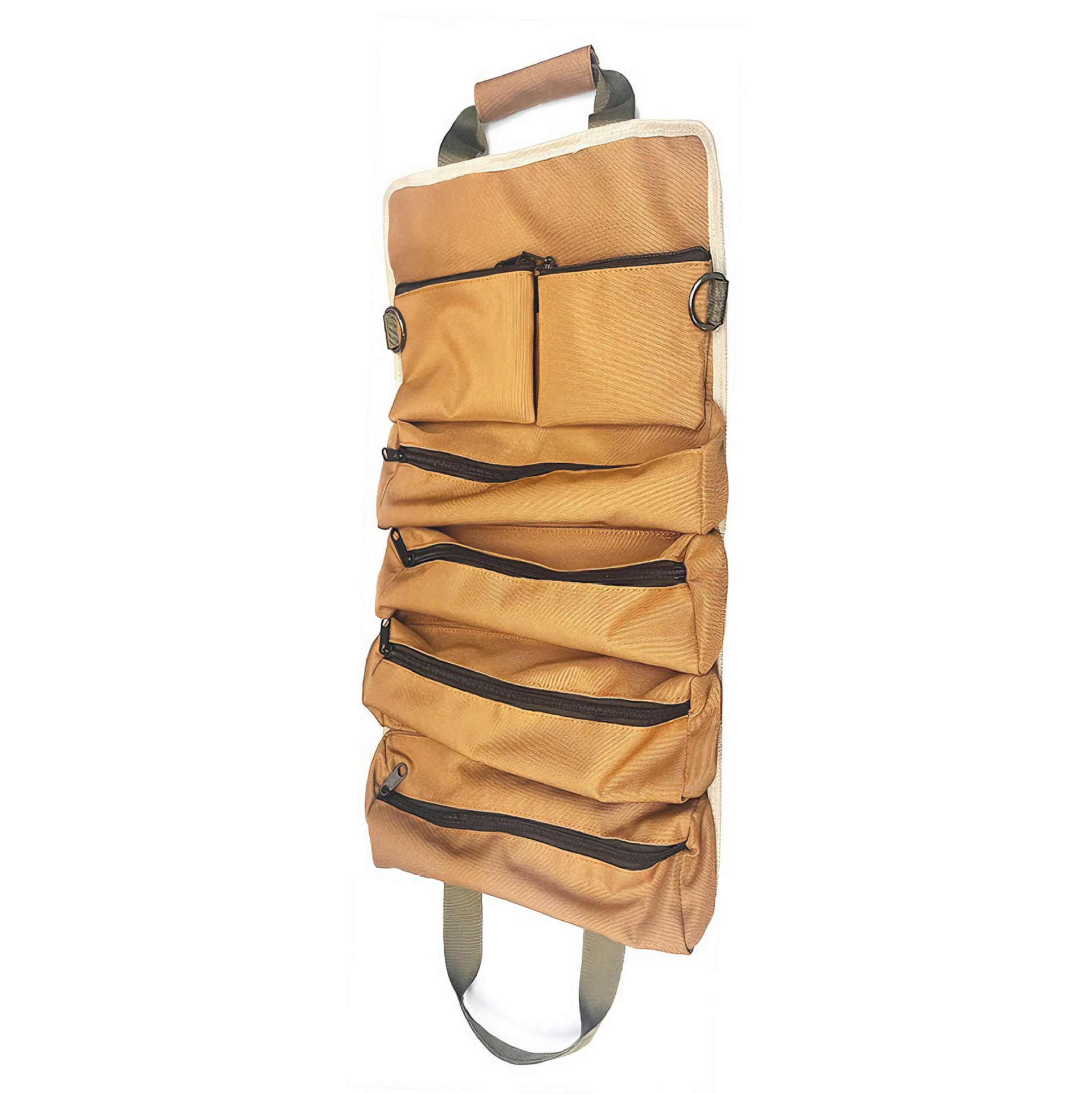 爆款汽车悬挂收纳袋车载五金工具收纳包卷式电工包厂家直销