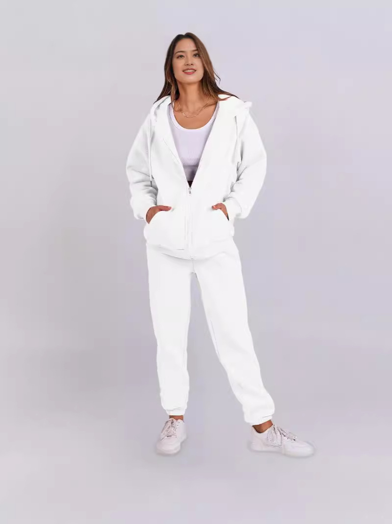 Felpa con cappuccio in pile stile coreano autunno inverno da donna, casual, ampia, con cappuccio, per coppia_voghion.com